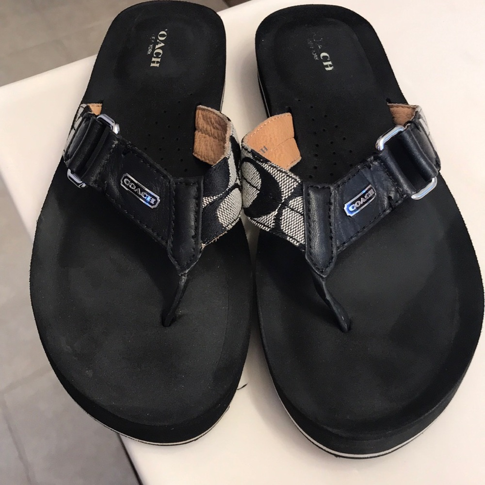 Coach Sandals. Authentic Size 8